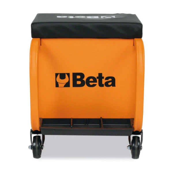 Beta Tools Heavy-duty Creeper with Tool Chest 2258N-O Workshop Seat - Image 3