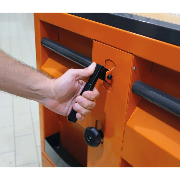 Beta Tools MaxiTank Mobile Workbench C30M Steel Oil-Proof Worktop - Image 3