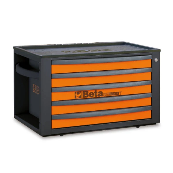 Beta Tools RSC23T Portable Tool Chest with 5 Drawers Organizer