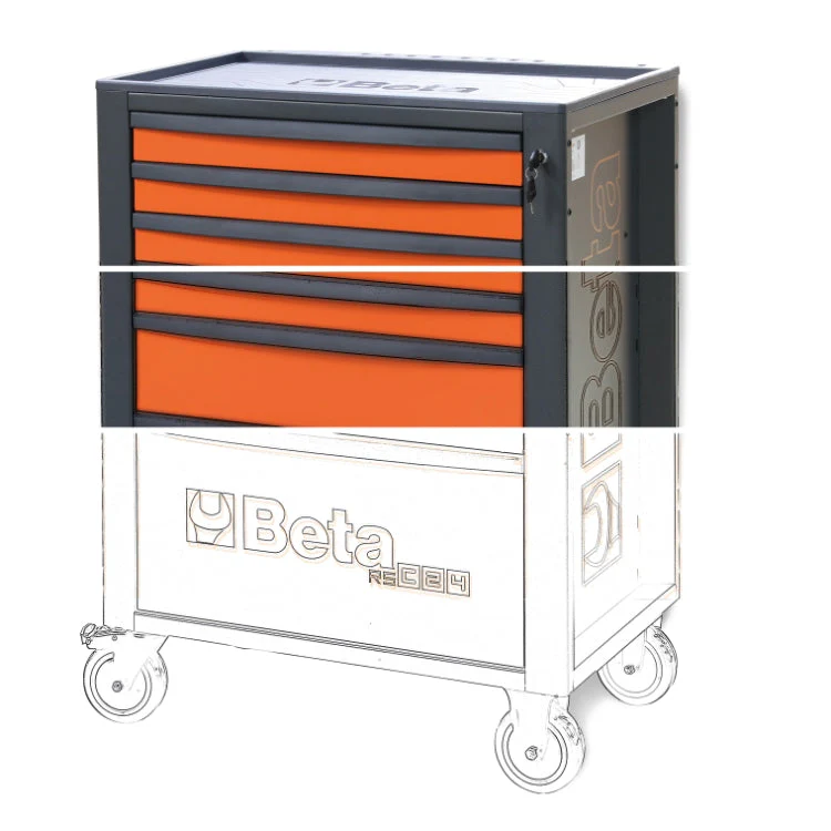 Beta Tools RSC24/6 Mobile Roller Cab with 6 Drawers - Image 7
