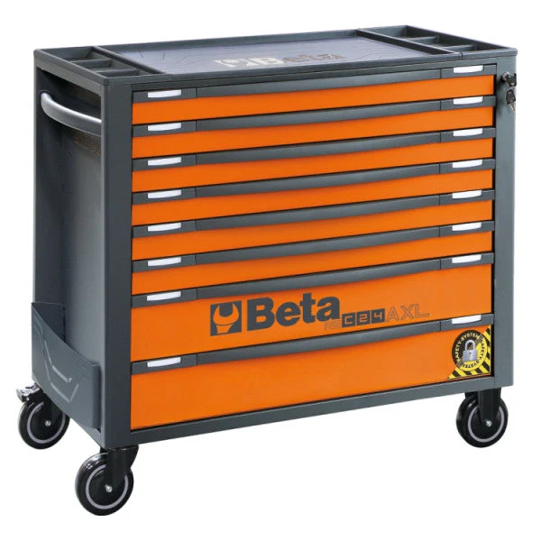 Beta Tools RSC24AXL/8 Mobile Roller Cabinet with 8 Drawers Anti-Tilt