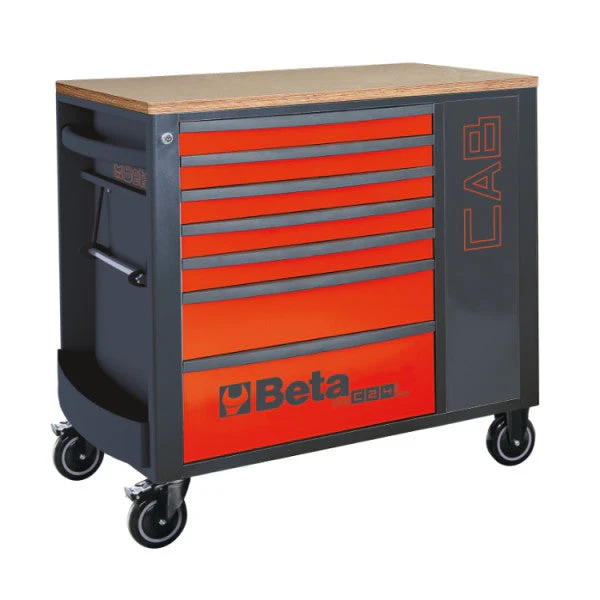 Beta Tools RSC24L-CAB Mobile Roller Cab with Seven Drawers - Image 3
