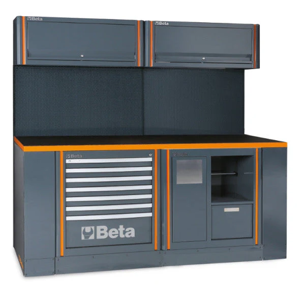 Beta Tools RSC55 Workstation Combination C55PB-PRO/7 7-Drawer Workbench