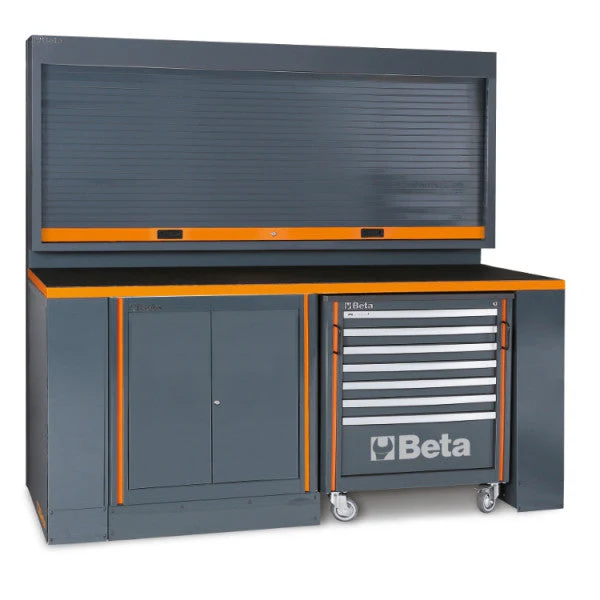 Beta Tools Workstation for Workshop Equipment Combination RSC55 with Shutter