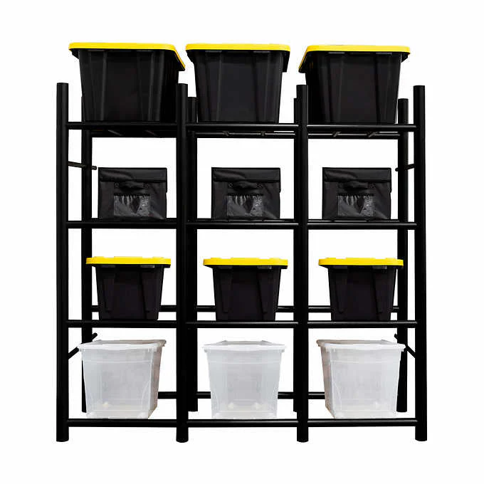 Proslat Bin Warehouse Heavy-Duty 12 tote Rack - Special Edition - 65012 - Image 4