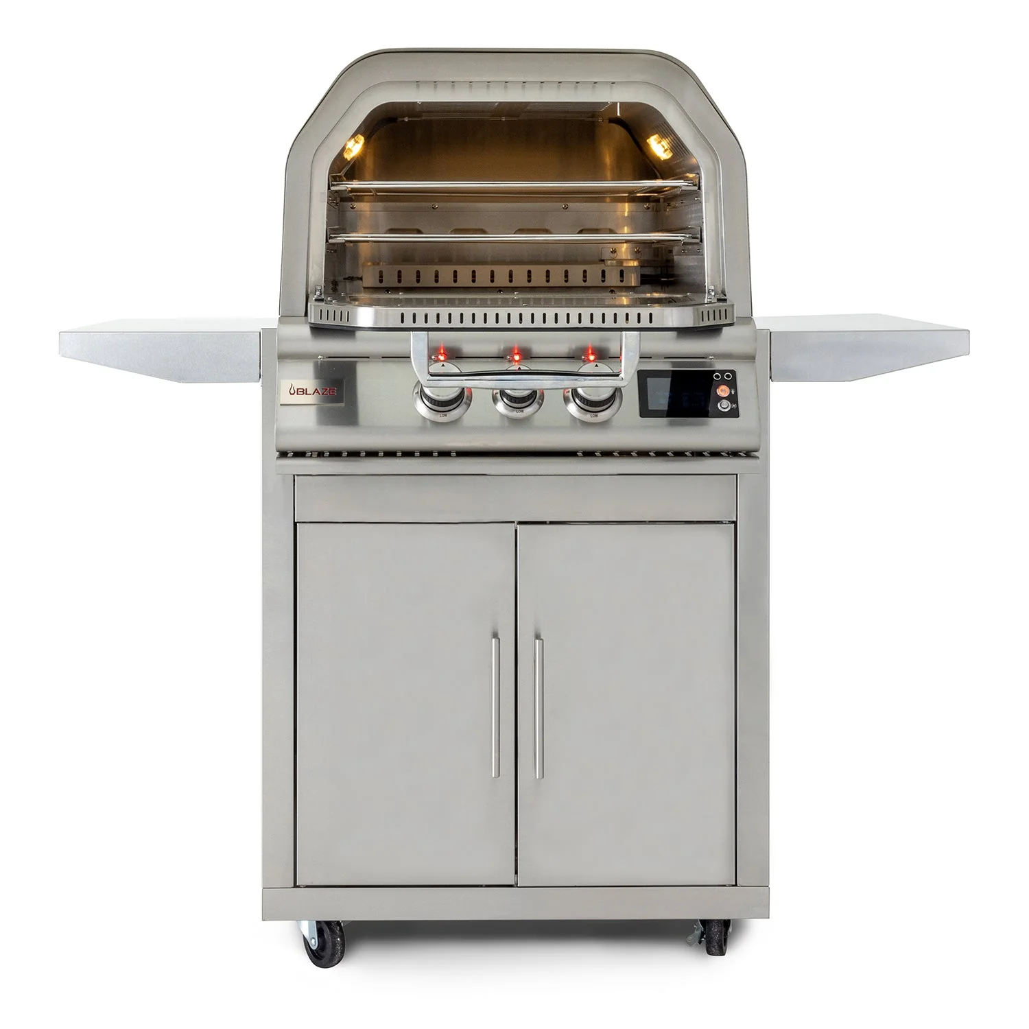 Blaze 26-Inch Gas Outdoor Pizza Oven With Rotisserie (LP) - BLZ-26-PZOVN-LP - Image 3