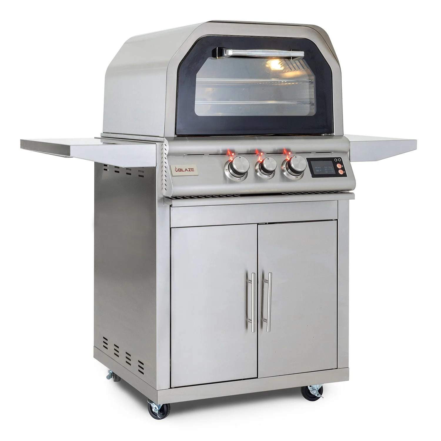Blaze 26-Inch Gas Outdoor Pizza Oven With Rotisserie (LP) - BLZ-26-PZOVN-LP - Image 4