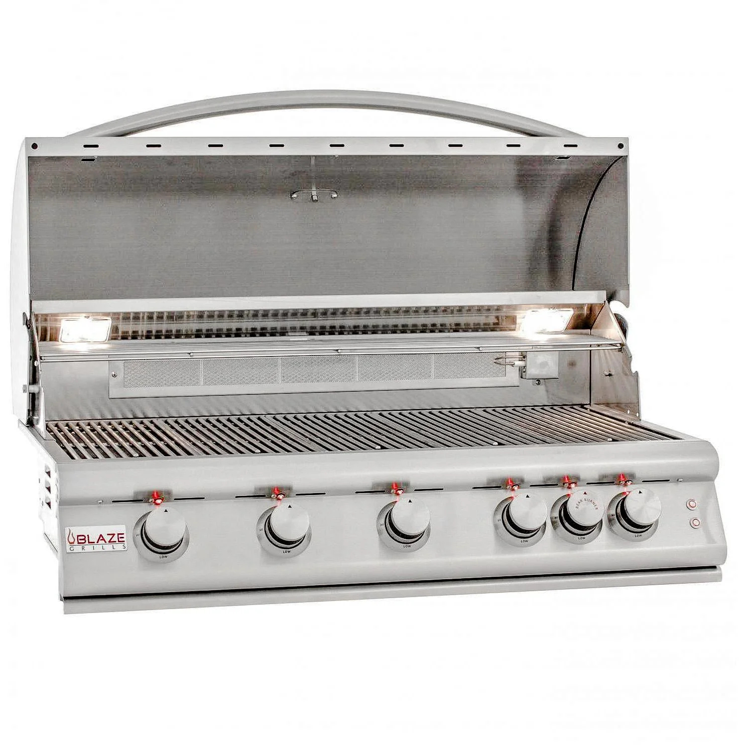 Blaze BLZ-5LTE2-NG LTE 40-Inch 5-Burner Built-In Natural Gas Grill With Rear Infrared Burner & Grill Lights - Image 11