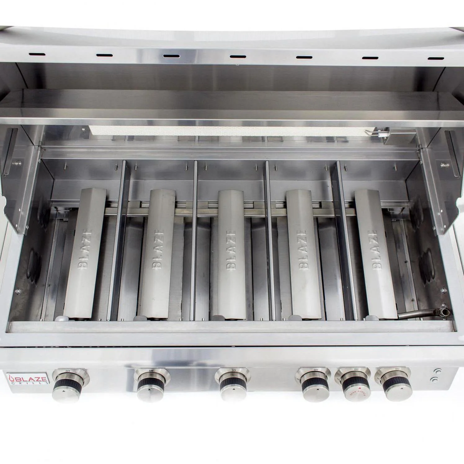 Blaze BLZ-5LTE2-NG LTE 40-Inch 5-Burner Built-In Natural Gas Grill With Rear Infrared Burner & Grill Lights - Image 8