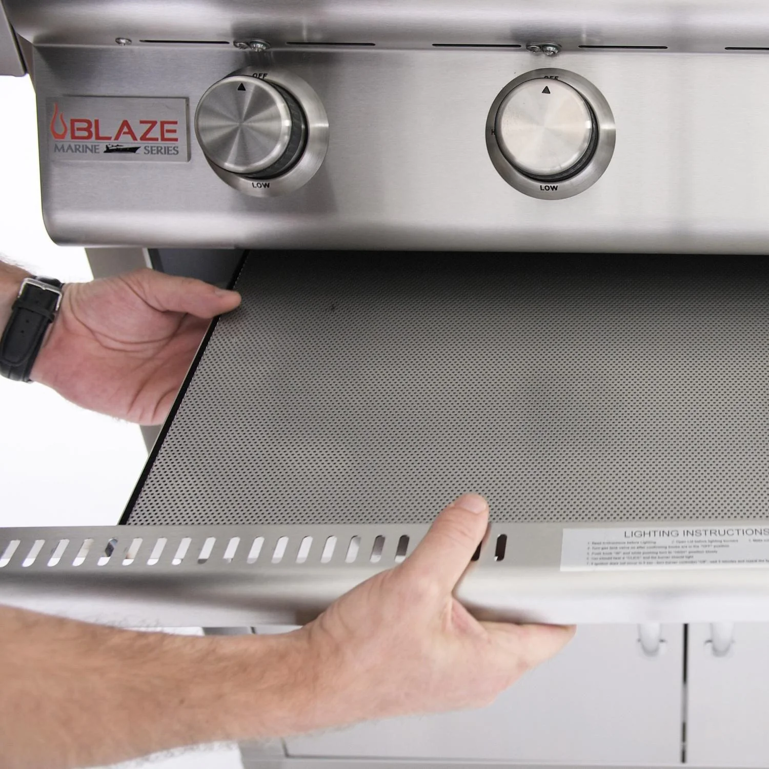 Blaze Drip Tray Flame Guard For Blaze 5-Burner Gas Grills - BLZ-5-DPFG - Image 2