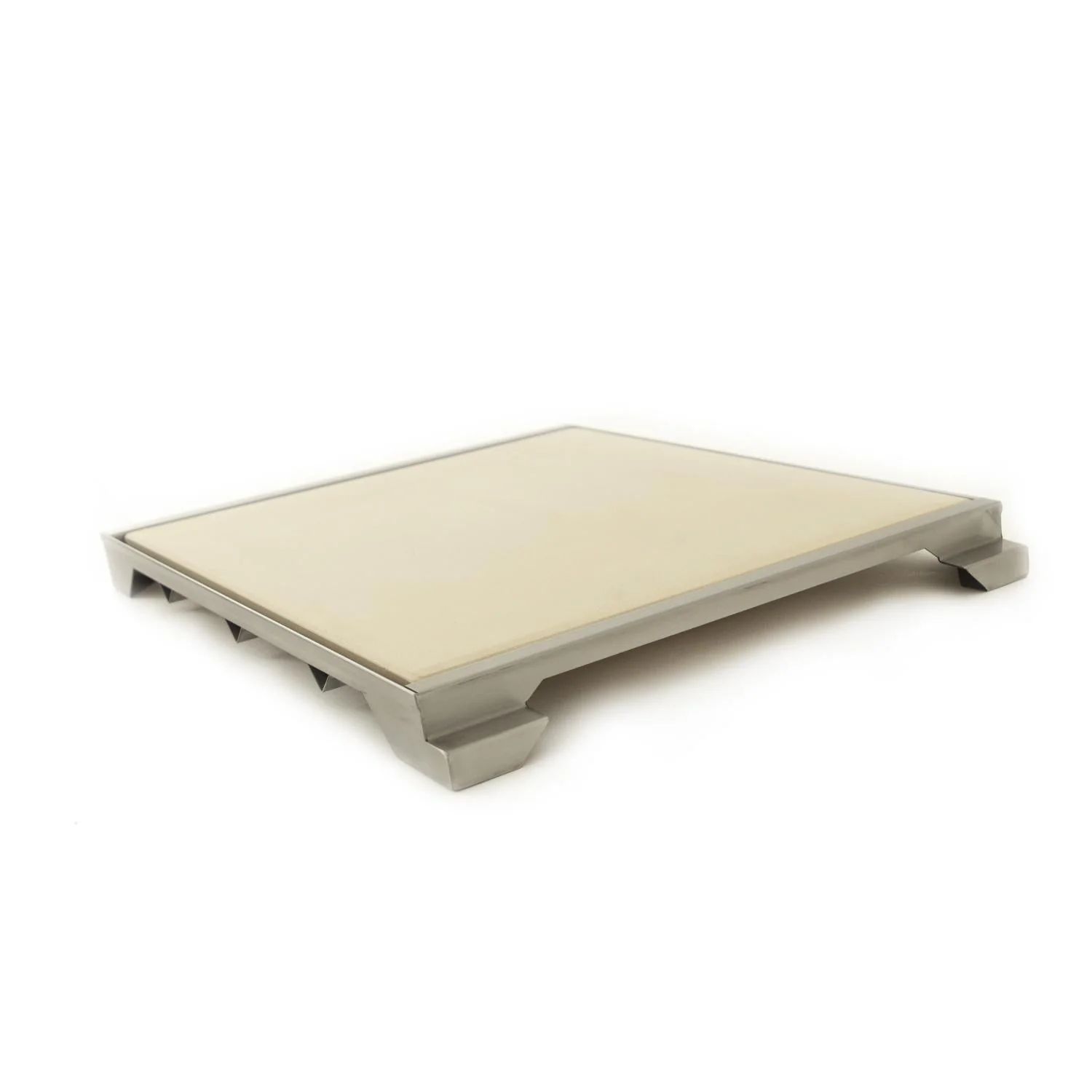 Blaze Professional 15-Inch Ceramic Pizza Stone With Stainless Steel Tray - BLZ-PRO-PZST-2 - Image 7