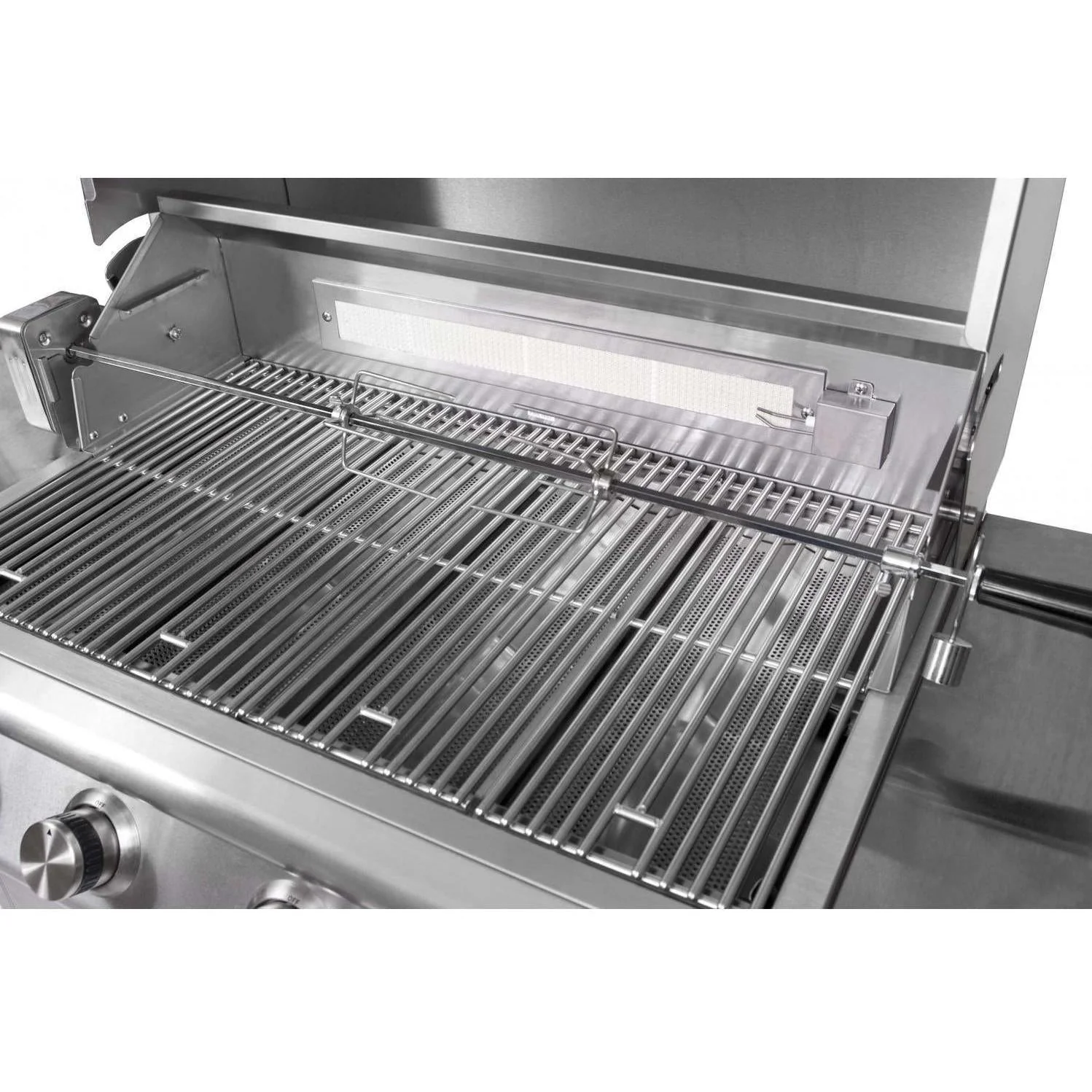 Blaze Rotisserie Kit For 32-Inch Charcoal & 4-Burner Gas Grills - BLZ-34-ROTIS-SS - Image 3
