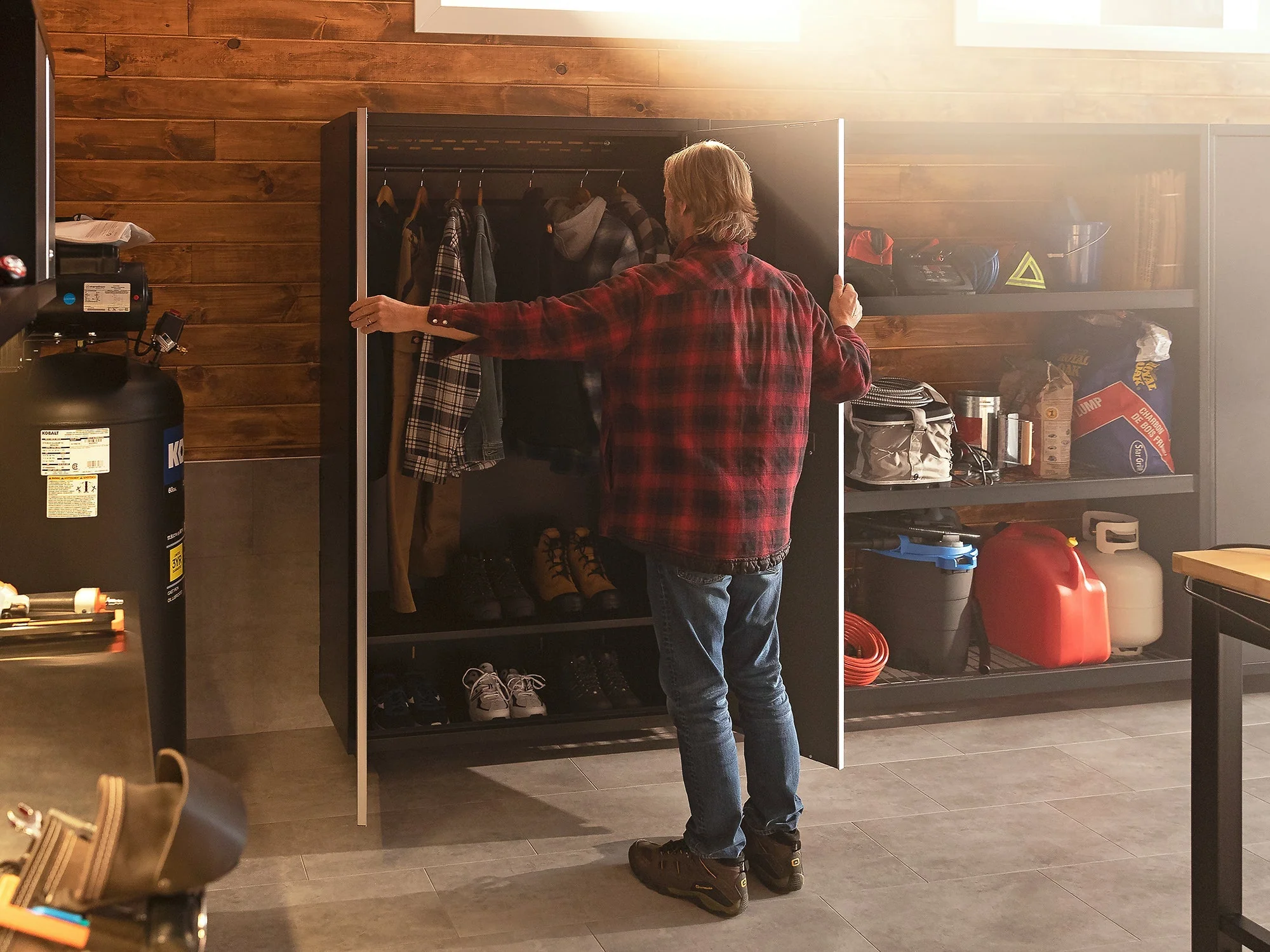Newage Bold XL 14-Piece Heavy-Duty Steel Garage Cabinet Set with Deep Storage - Image 19