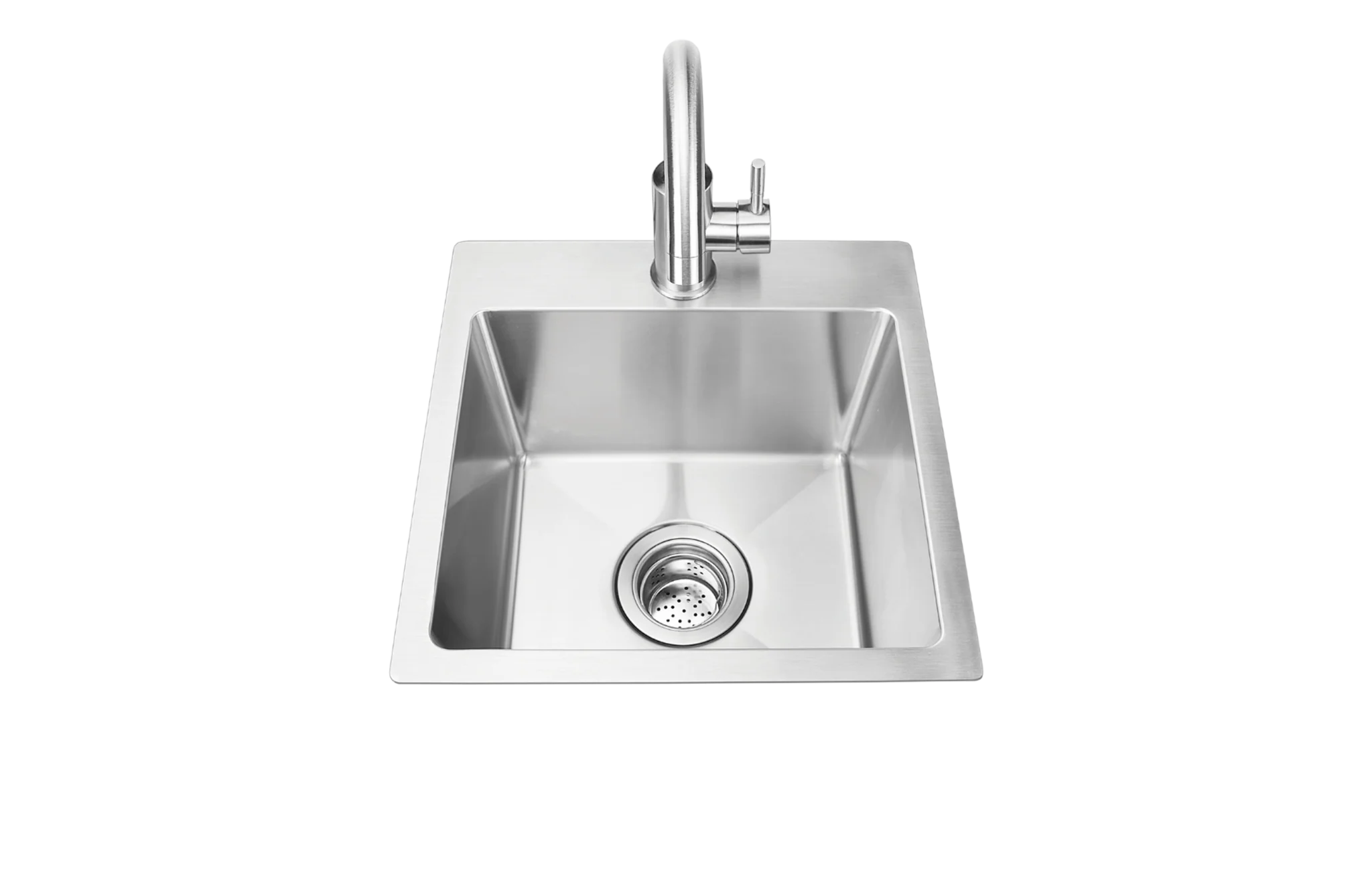 Bull 15″ Premium Stainless-Steel Dual Mount Sink - 12516 - Image 2