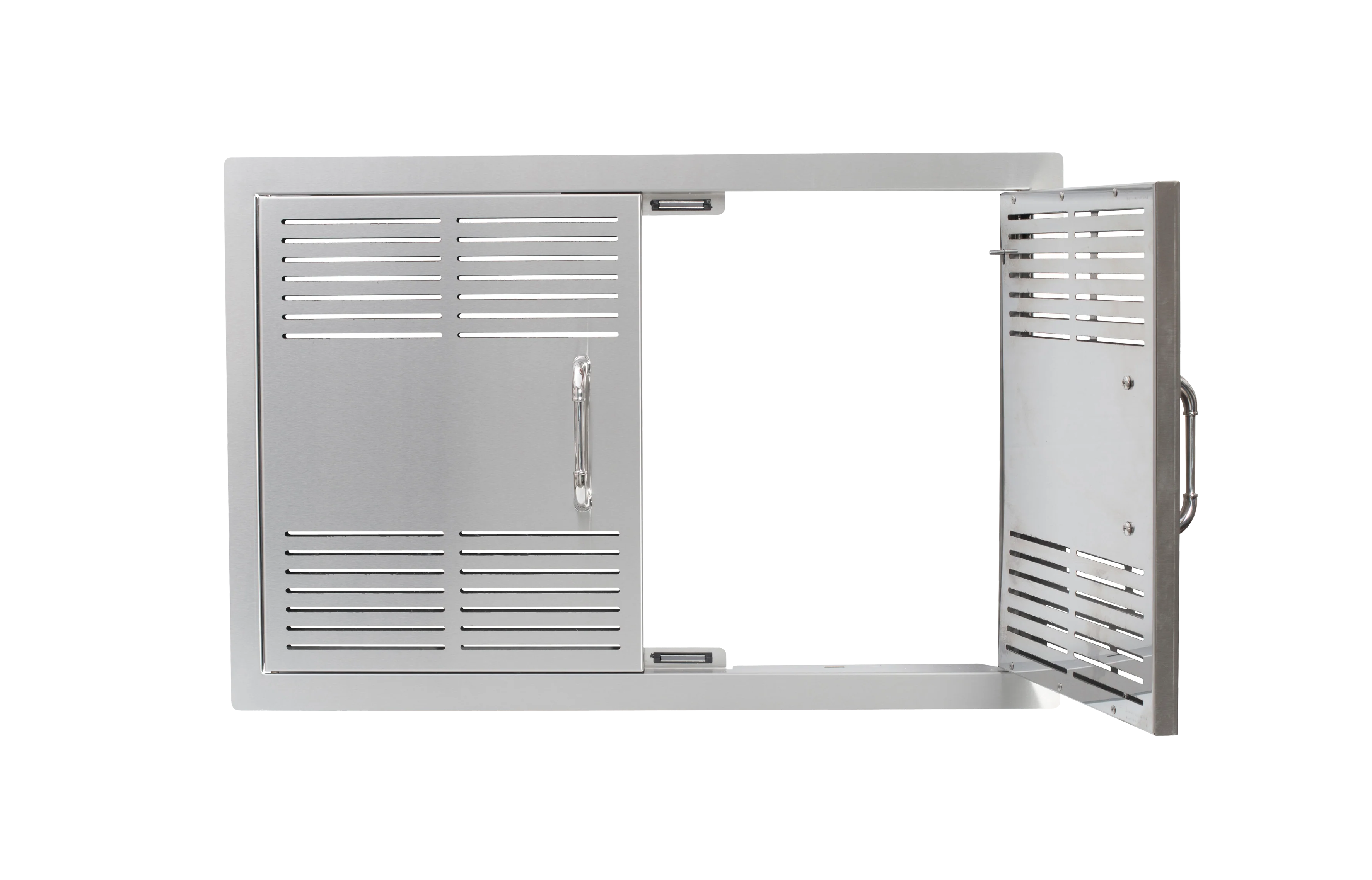 Bull 30″ Stainless Steel Vented Double Door with Reveal - 45580 - Image 2