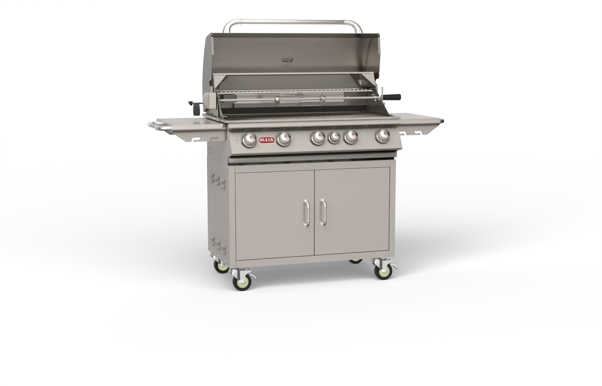 Bull Brahma Cart – 5 Burner Stainless Steel Gas Barbecue (LP) - 55000 - Image 2