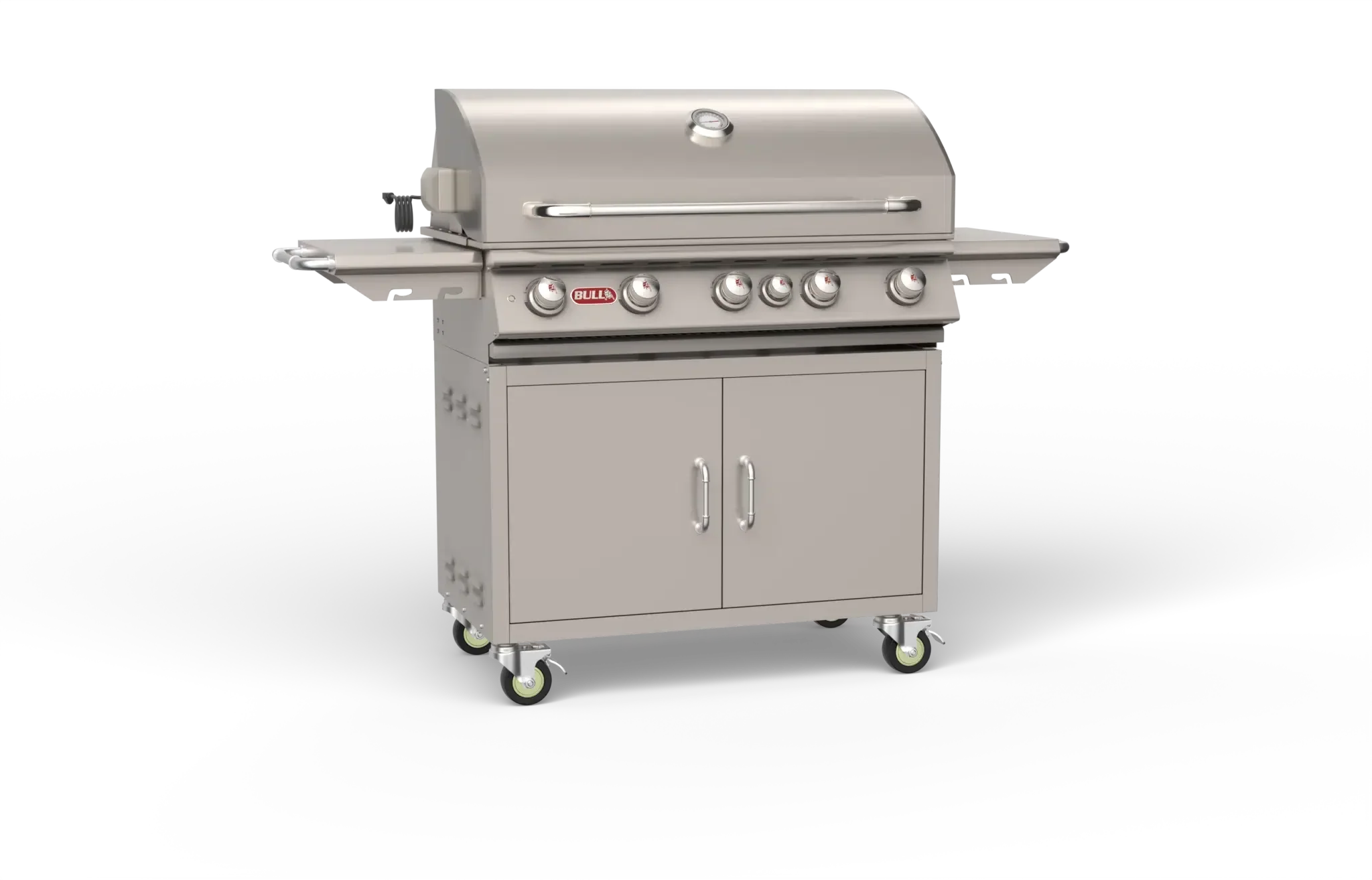 Bull Brahma Cart – 5 Burner Stainless Steel Gas Barbecue (LP) - 55000 - Image 3