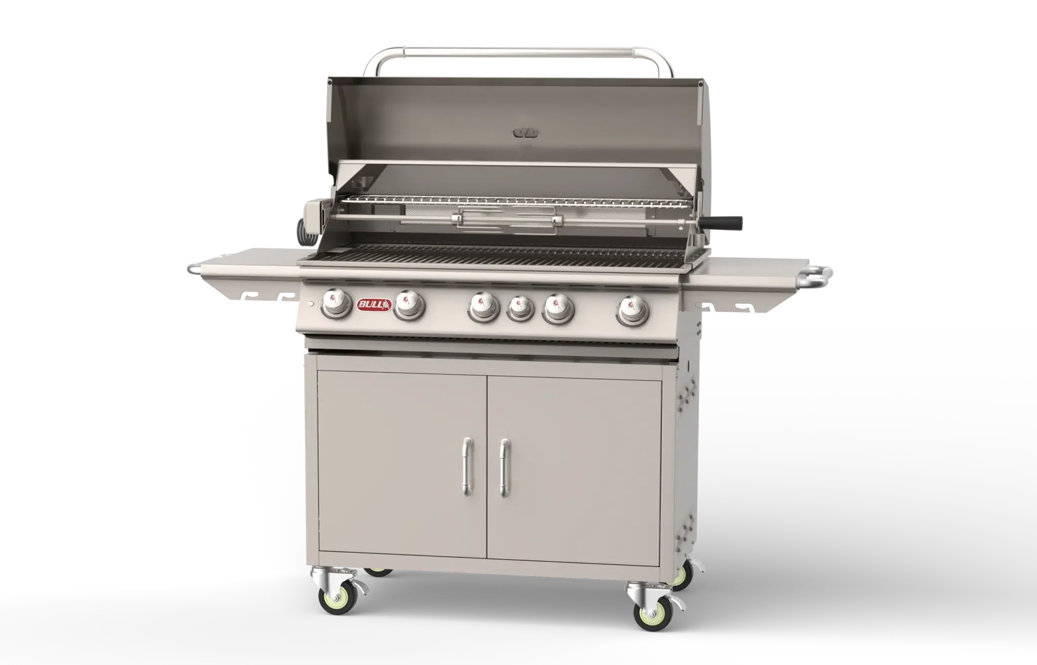 Bull Brahma Cart – 5 Burner Stainless Steel Gas Barbecue (LP) - 55000 - Image 4