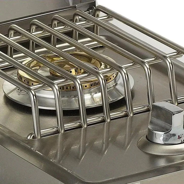 Bull Drop-In Natural Gas Single Side Burner W/ Stainless Steel Lid - Image 2