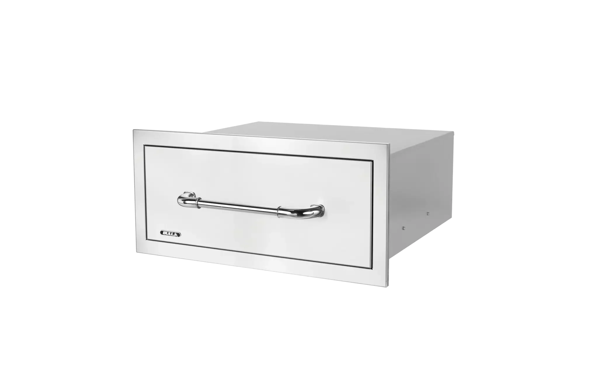 Bull Large Single Stainless-Steel Drawer with Reveal - 19980 - Image 3