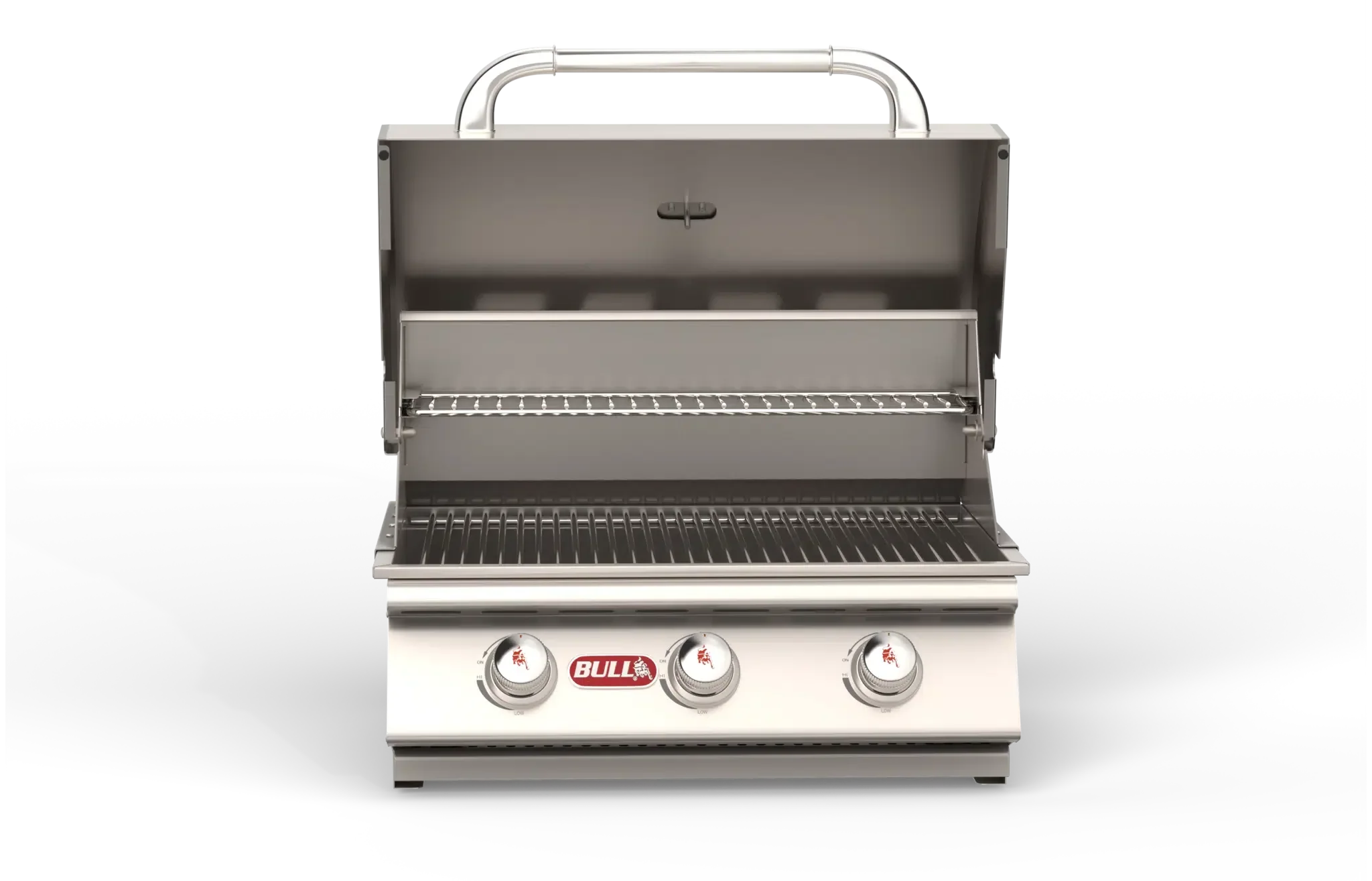 Bull Outdoor Steer – Stainless Steel 3 Burner Grill Head (LP) - 69008 - Image 2