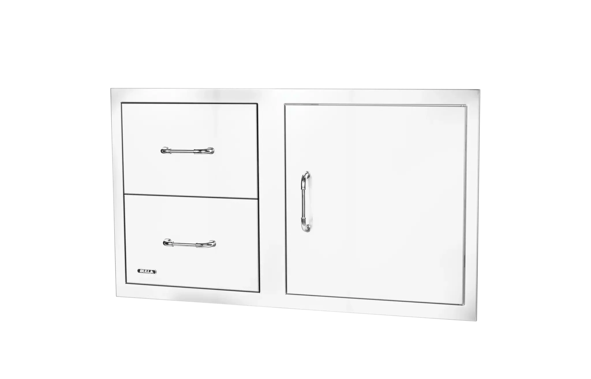 Bull Reversible 30” Stainless-steel Door/Drawer Combo with Reveal - 25890