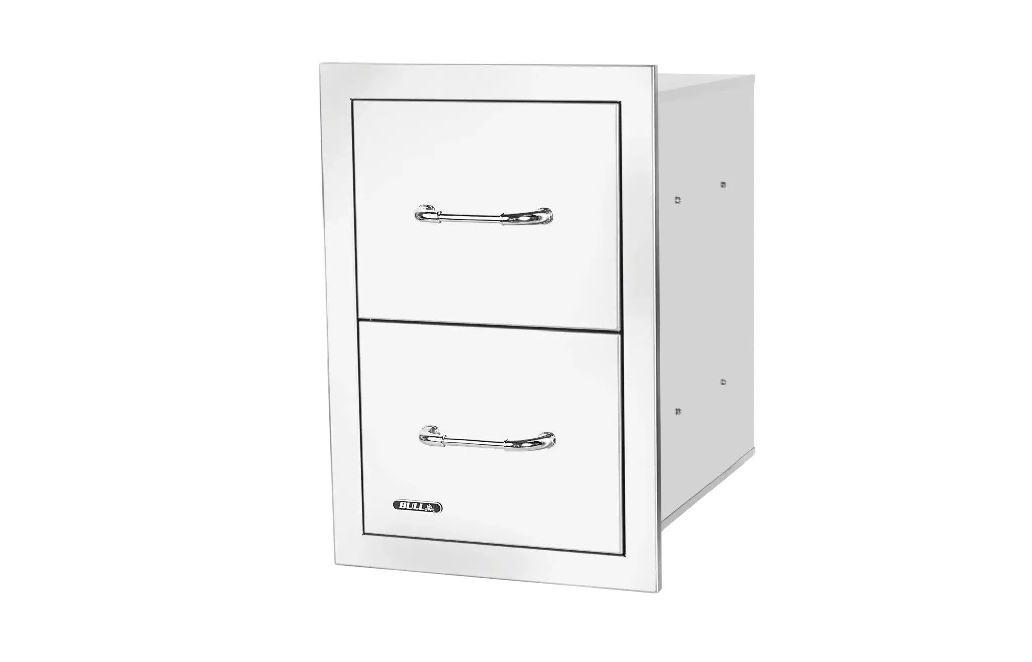 Bull Stainless Steel Double Drawer with Reveal - 56990 - Image 3