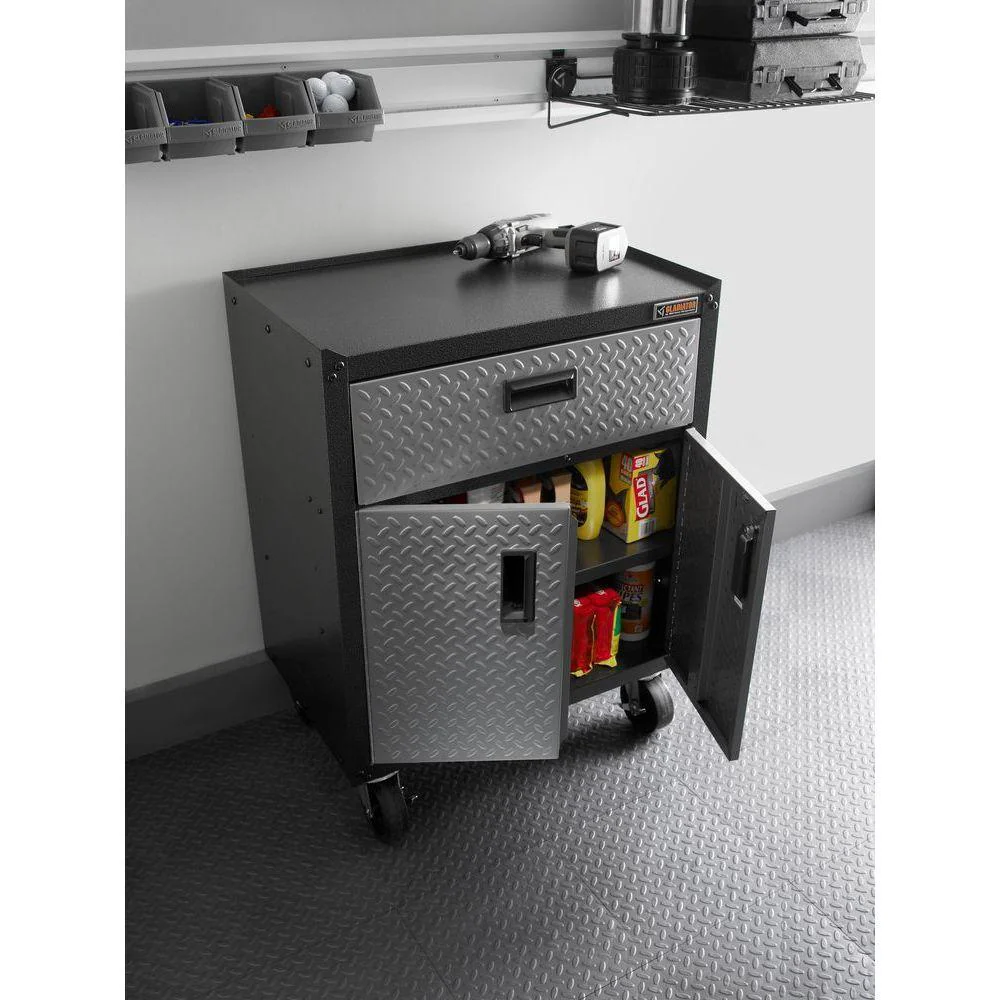 Gladiator Caster Kit for Ready to Assemble Freestanding Garage Cabinets - Image 5