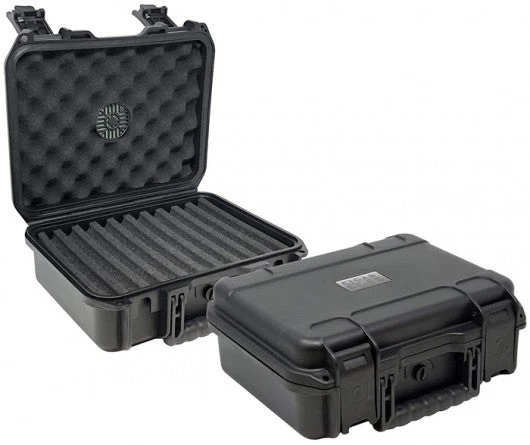 Prestige Import Group Cigar Safe 40 Travel Humidor ABS Waterproof Crush-Resistant Case