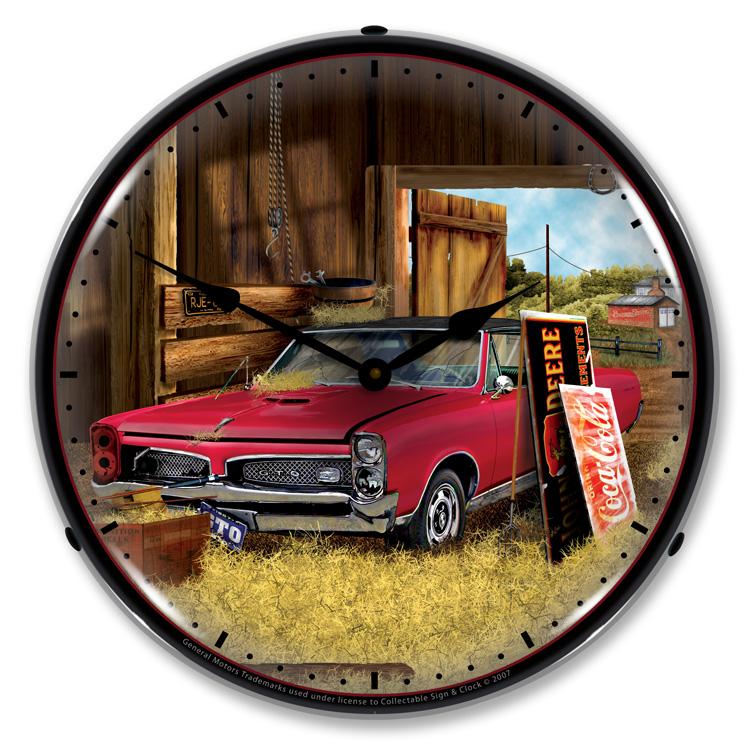 Collectable Sign and Clock - Hidden Treasures GTO Clock