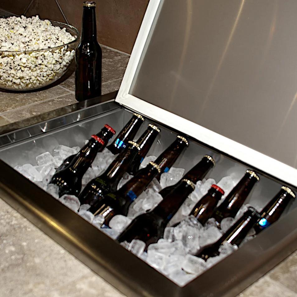 Coyote 25-Inch Stainless Steel Drop In Ice Bin Cooler - CDIC - Image 2
