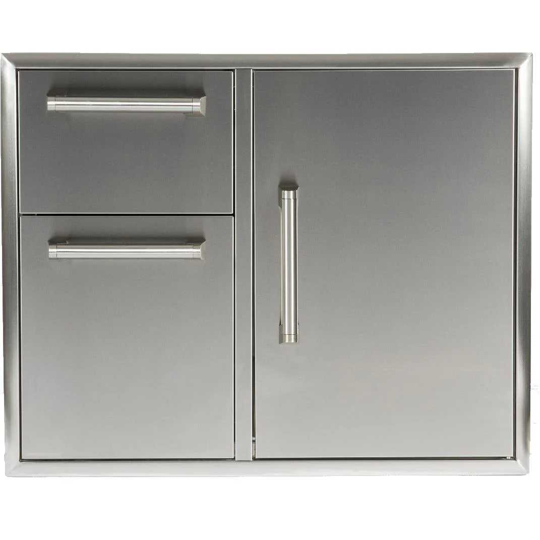 Coyote 31-Inch Access Door & Double Drawer Combo - CCD-2DC31