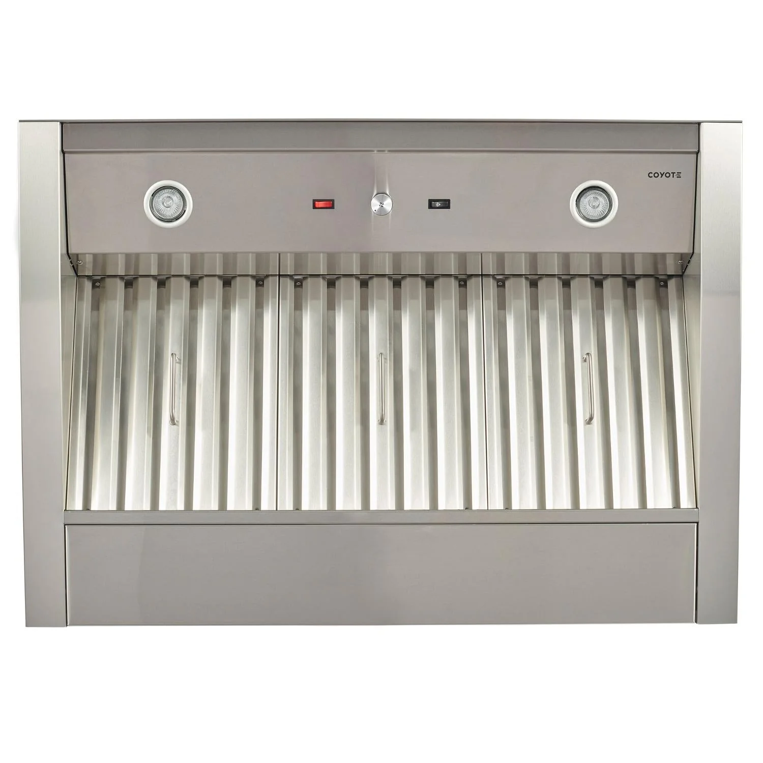 Coyote 42-Inch Stainless Steel Outdoor Hood Insert