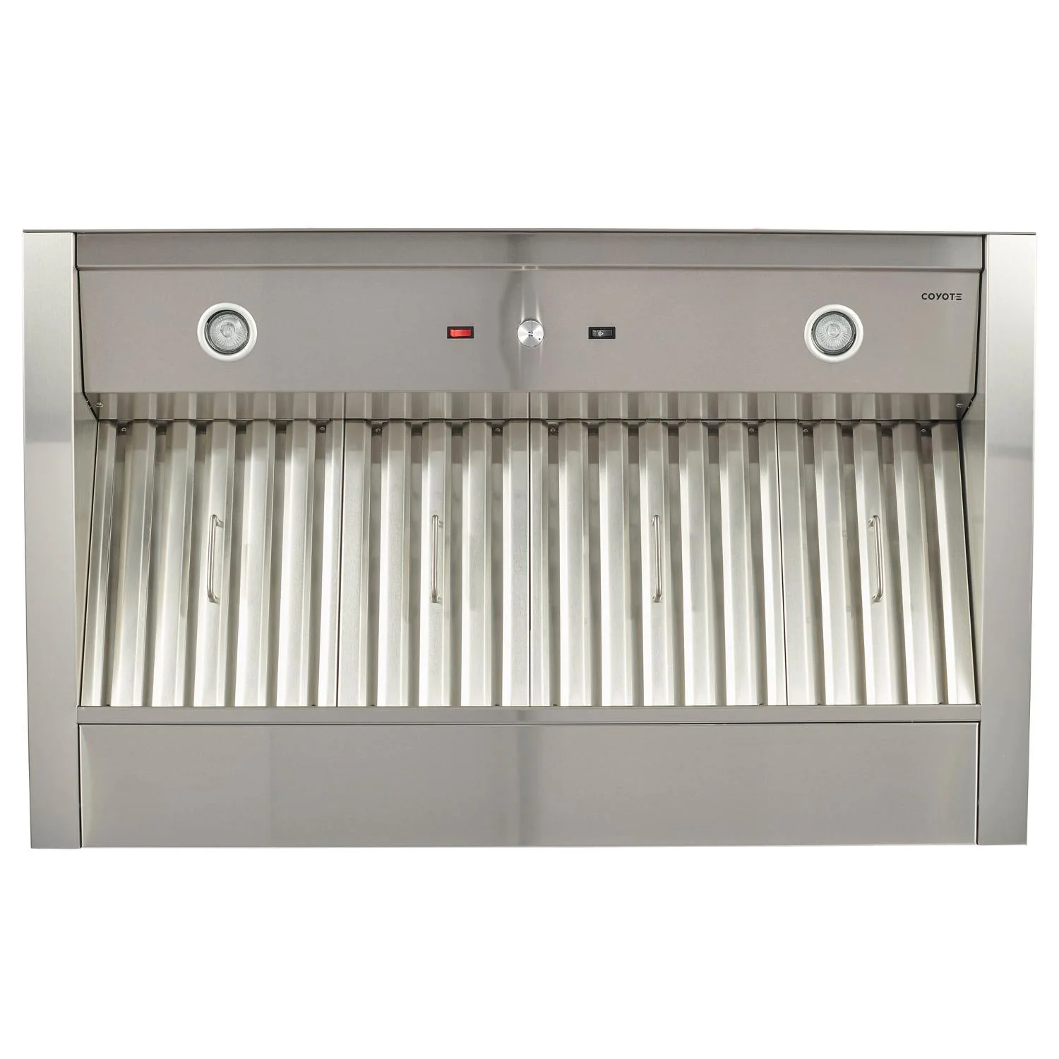 Coyote 48-Inch Stainless Steel Outdoor Hood Insert - Image 3