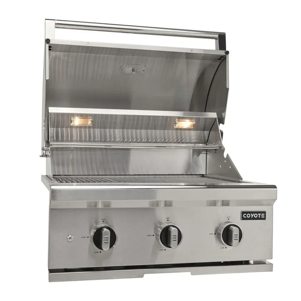 Coyote C-Series 30" Built-In Grill (NG) - C3C30NG - Image 2