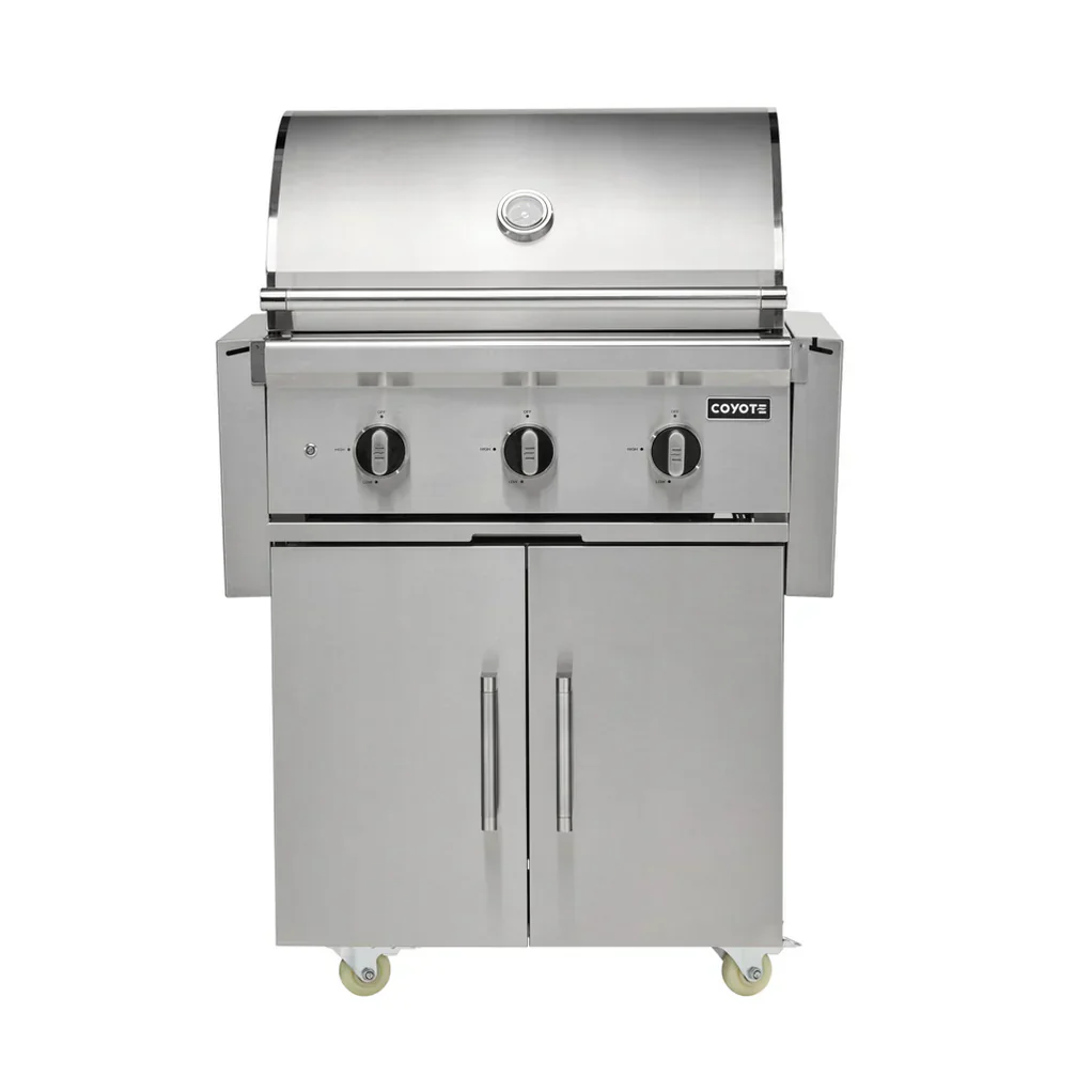 Coyote C-Series 30" Grill on Cart (LP) - C3C30LP-FS