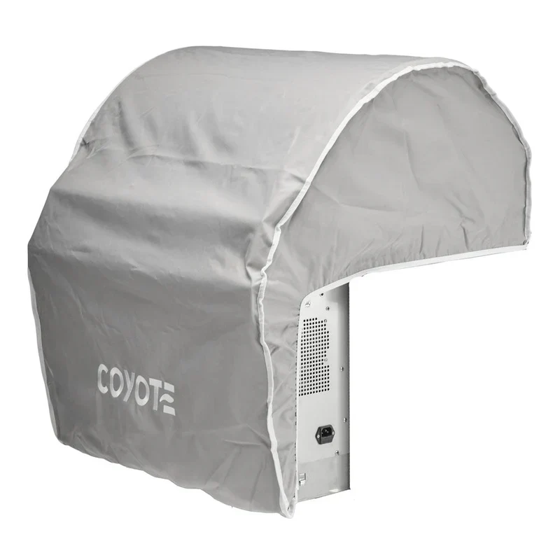 Coyote Gray Cover for 28" Built-In Pellet Grill - CCVR28P-BIG - Image 3