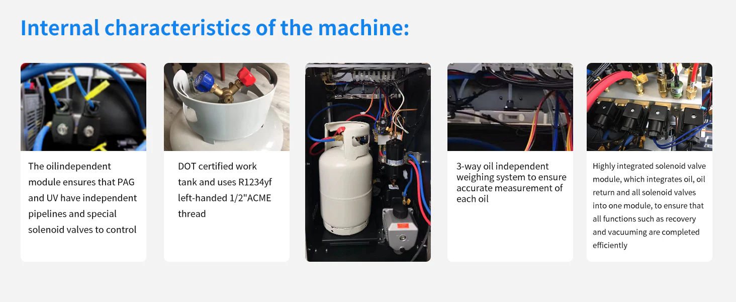 Katool KT-AC2100 Dual Fully Automatic R-1234YF Recovery, Recycle & Recharge Machine - Image 8