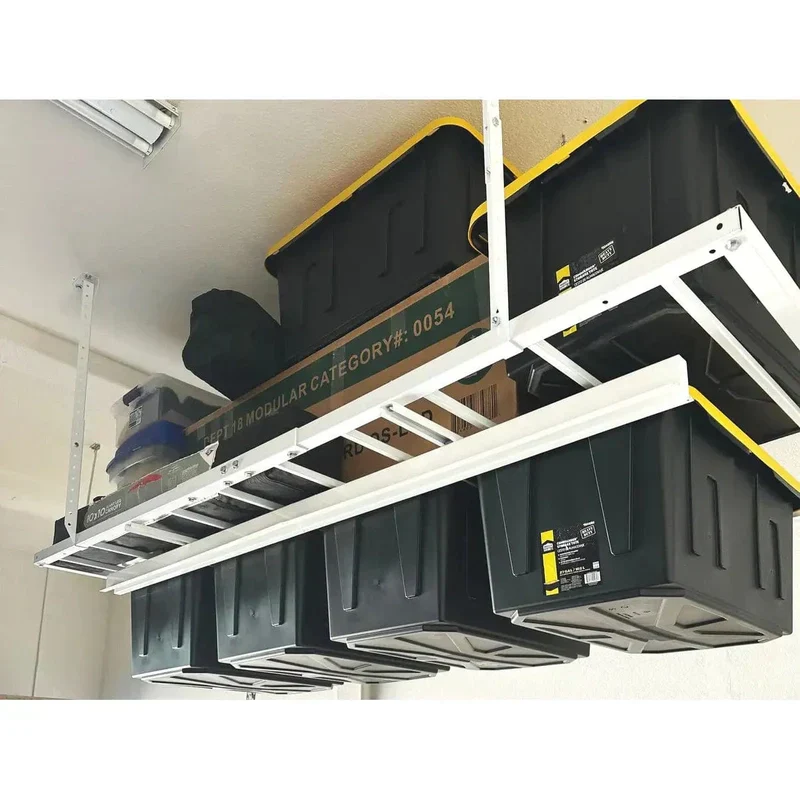 E-Z Storage 3-in-1 Heavy Duty 4’ x 8' Overhead Garage Storage System -  3IN1 - Image 2