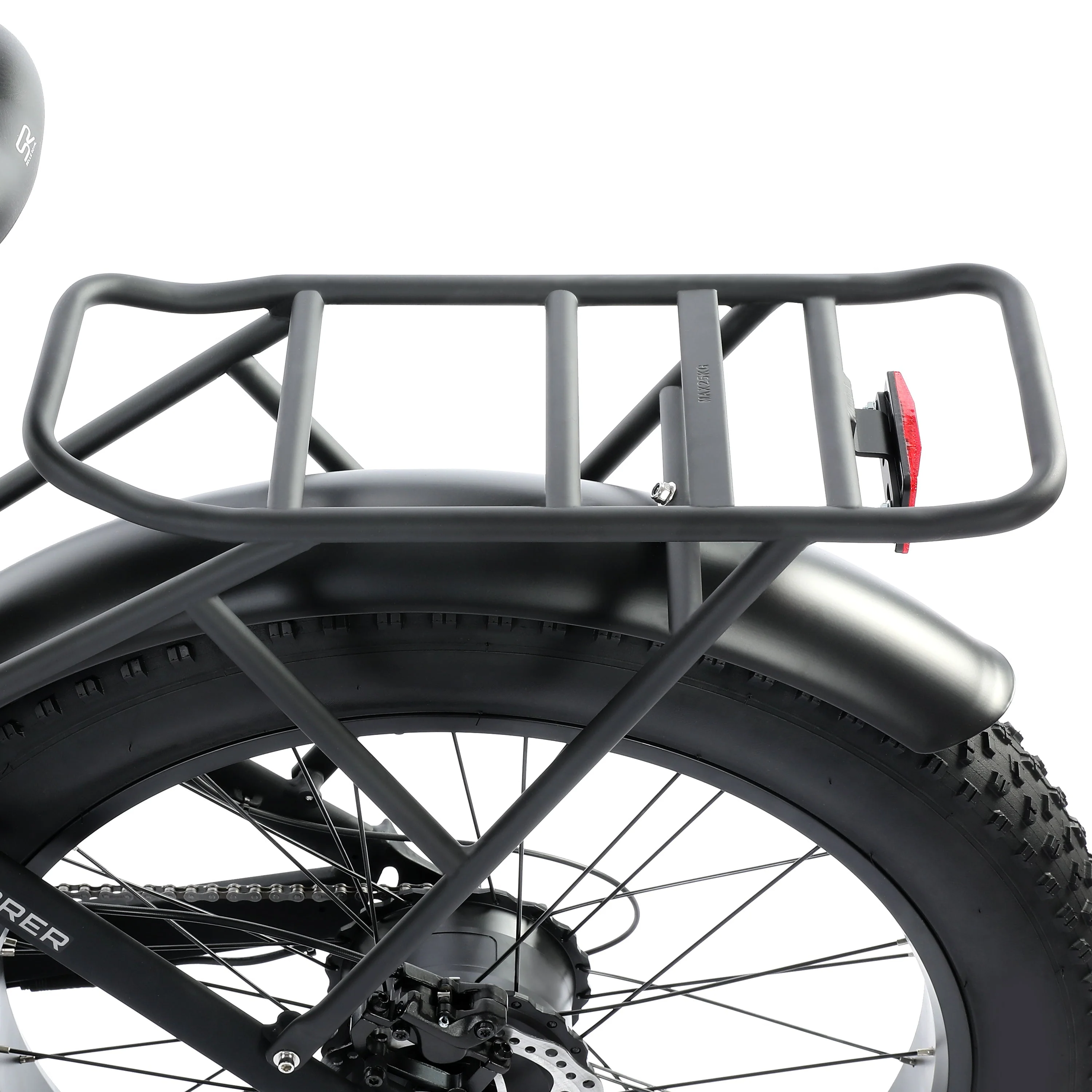 Ecotric Explorer 26 inches 48V Fat Tire Electric Bike with Rear Rack - Image 11