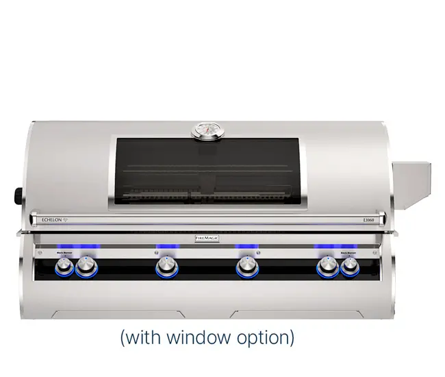 Fire Magic 48-inch Echelon Diamond E1060i Built-In 4-Burner Stainless Grill (Analog) - Image 4