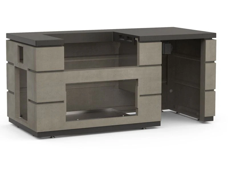 Fire Magic 6-Foot GFRC Pizza Oven Outdoor Kitchen Island System - Image 2