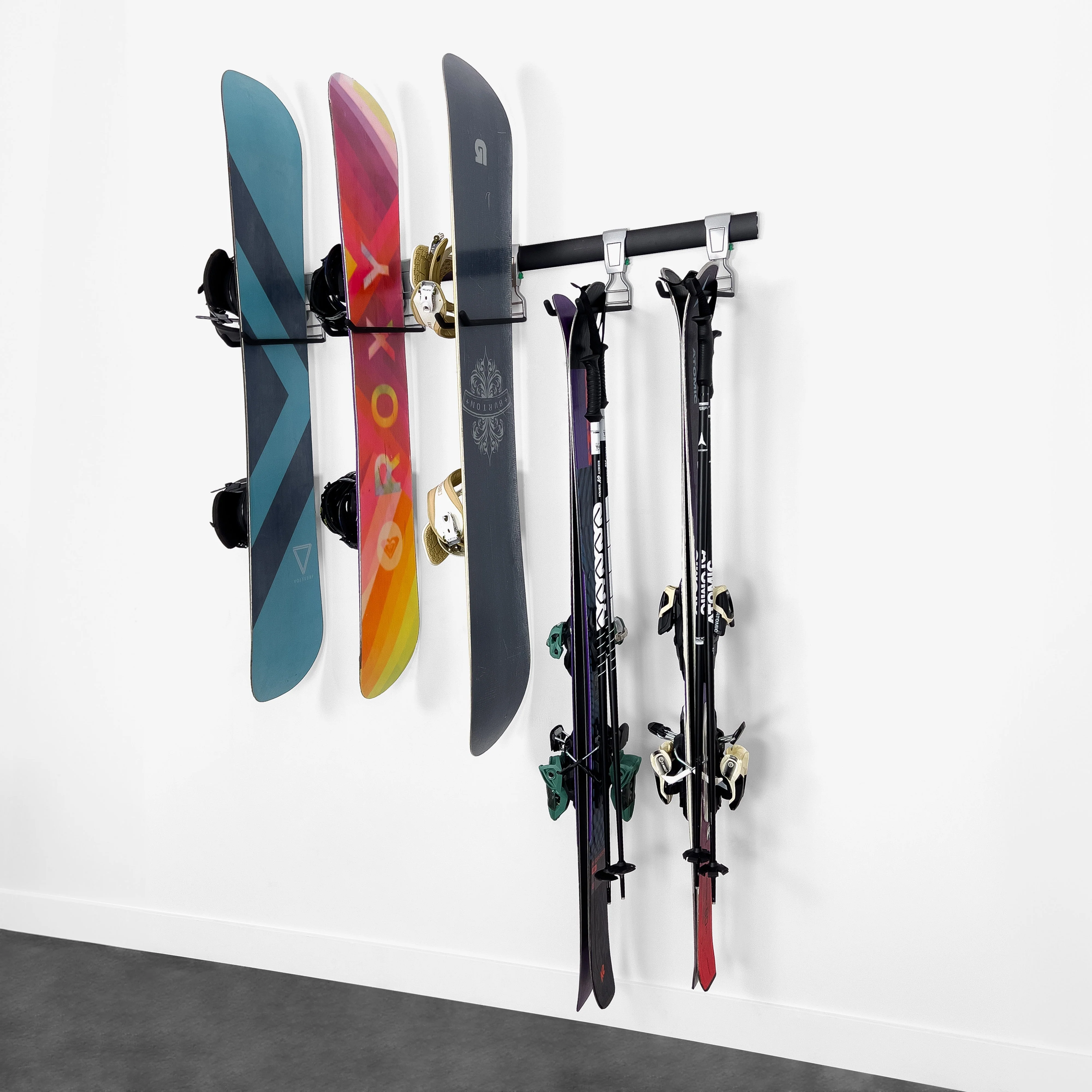 Garage Track System | Large Double Hook 5-Pack - Image 2