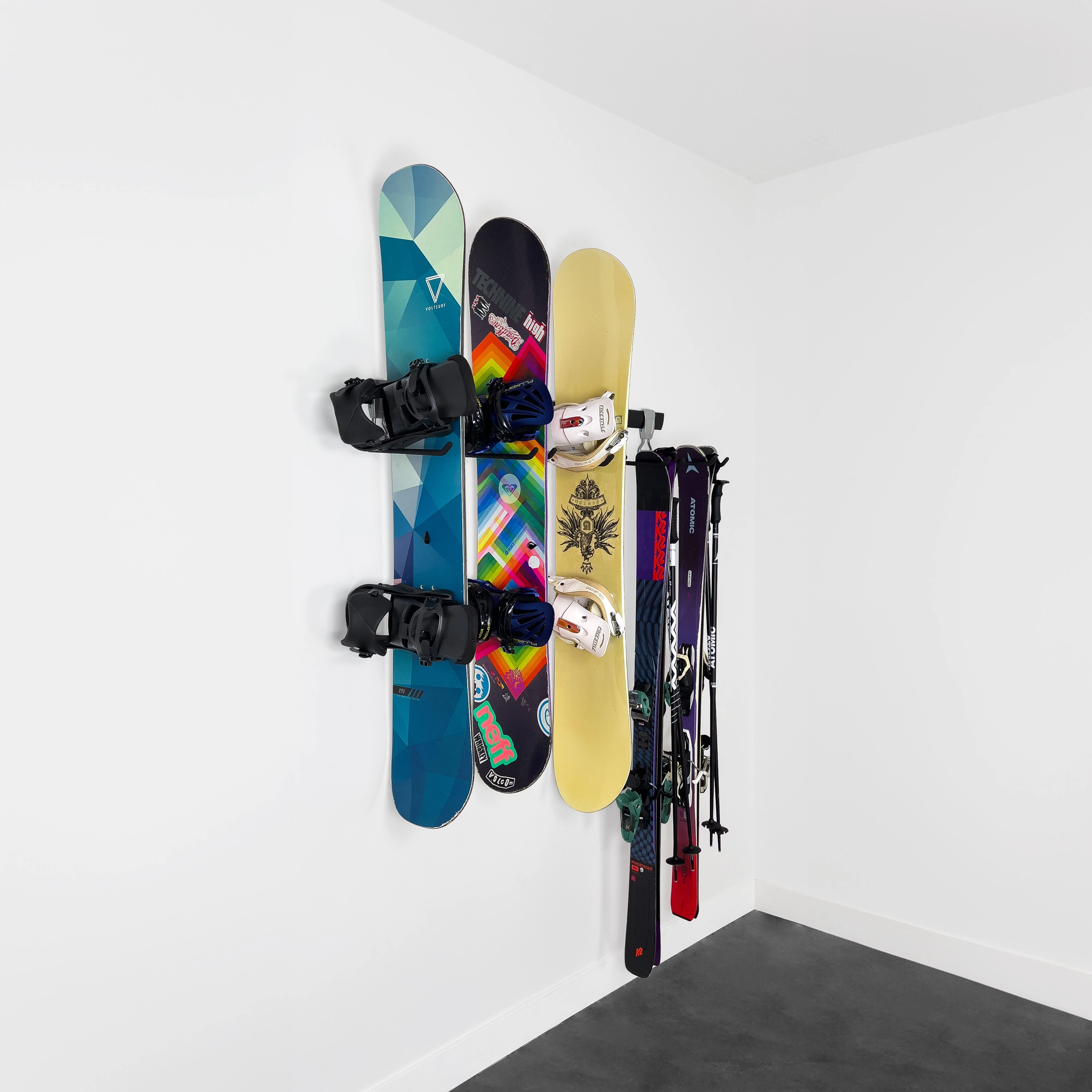 Garage Track System | Large Double Hook 5-Pack - Image 3