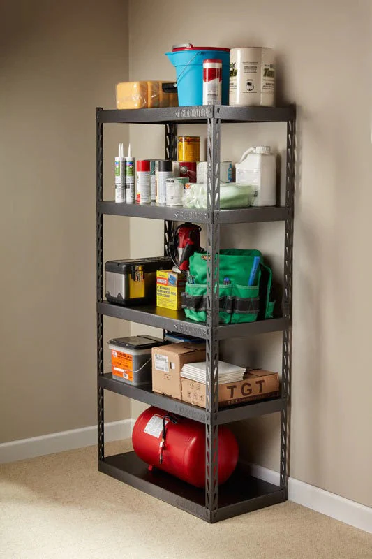 Gladiator 36" Wide EZ Connect Rack w/Five 18" Deep Shelves - GARK365TGG - Image 6