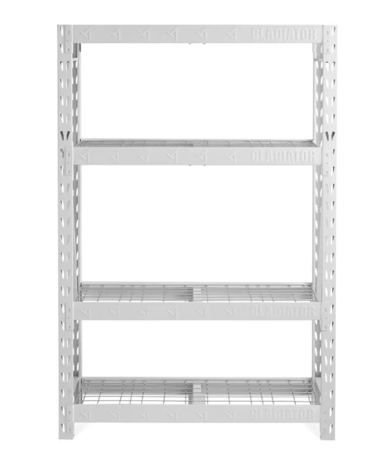 Gladiator 48in Heavy Duty Rack With Four Deep Shelves - GARS484TKW - Image 2