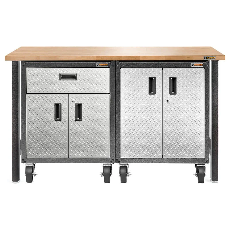 GLADIATOR 66-1/2" HARDWOOD WORKBENCH - Image 5