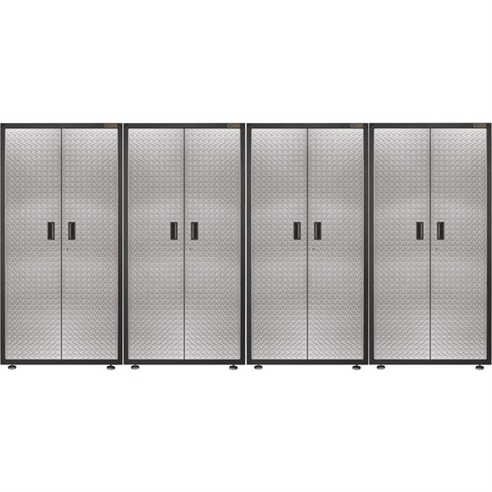 Gladiator GAJG36FDYG RTA Jumbo GearBox Garage Storage Cabinet Quad Kit