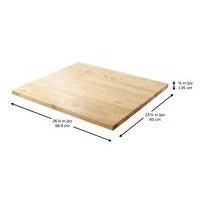Gladiator GarageWorks 27-Inch Premier Series Hardwood Top - GAAC27HWGX - Image 2