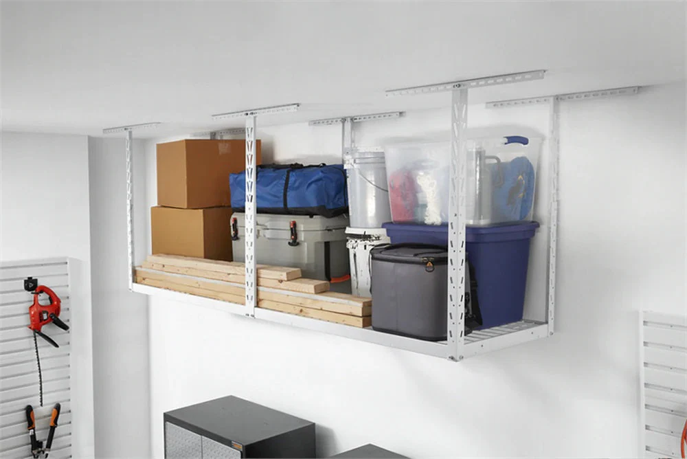 Gladiator Overhead GearLoft Storage Rack 2' X 8' - White - Image 3